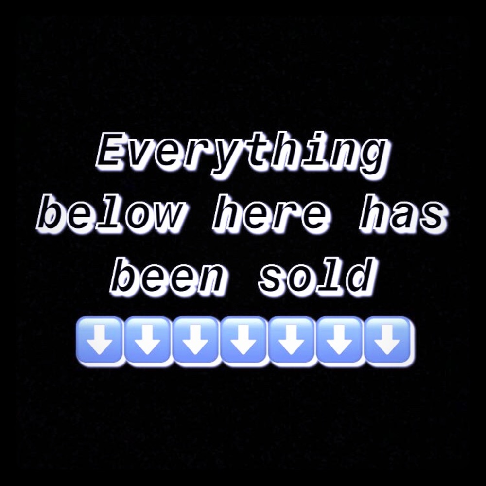 ALL ITEMS BELOW HERE HAVE BEEN SOLD!